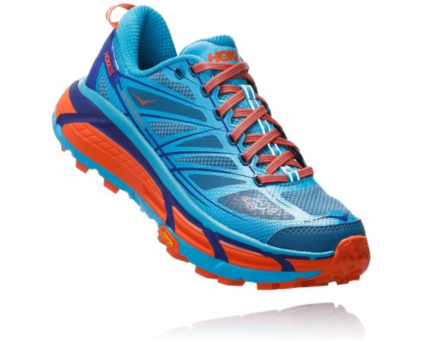 Hoka One One MAFATE SPEED 2 Womens UK - Blue Trail Running Shoes - XHQSO4358